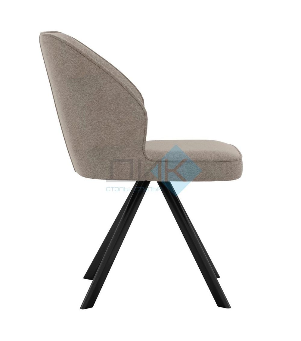 Стул DikLine 233 поворотный опоры чёрные