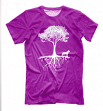 Футболка "Стафф у дерева"