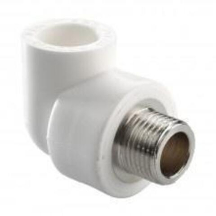 Угольник ППР комбинированный наружная резьба d20х3/4" 2048