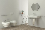 Унитаз подвесной Azzurra Charme CHA100/SOSK белый