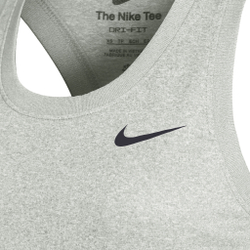 Женская теннисная майка Nike Dri-Fit Regular Racerback Tank Top Women - Lightgrey