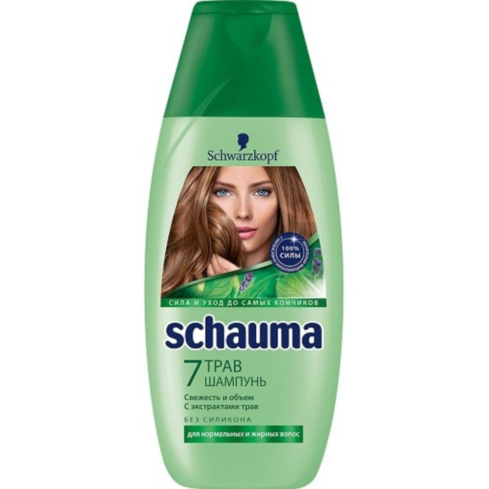 Шампунь Schauma 7 Трав 400 мл