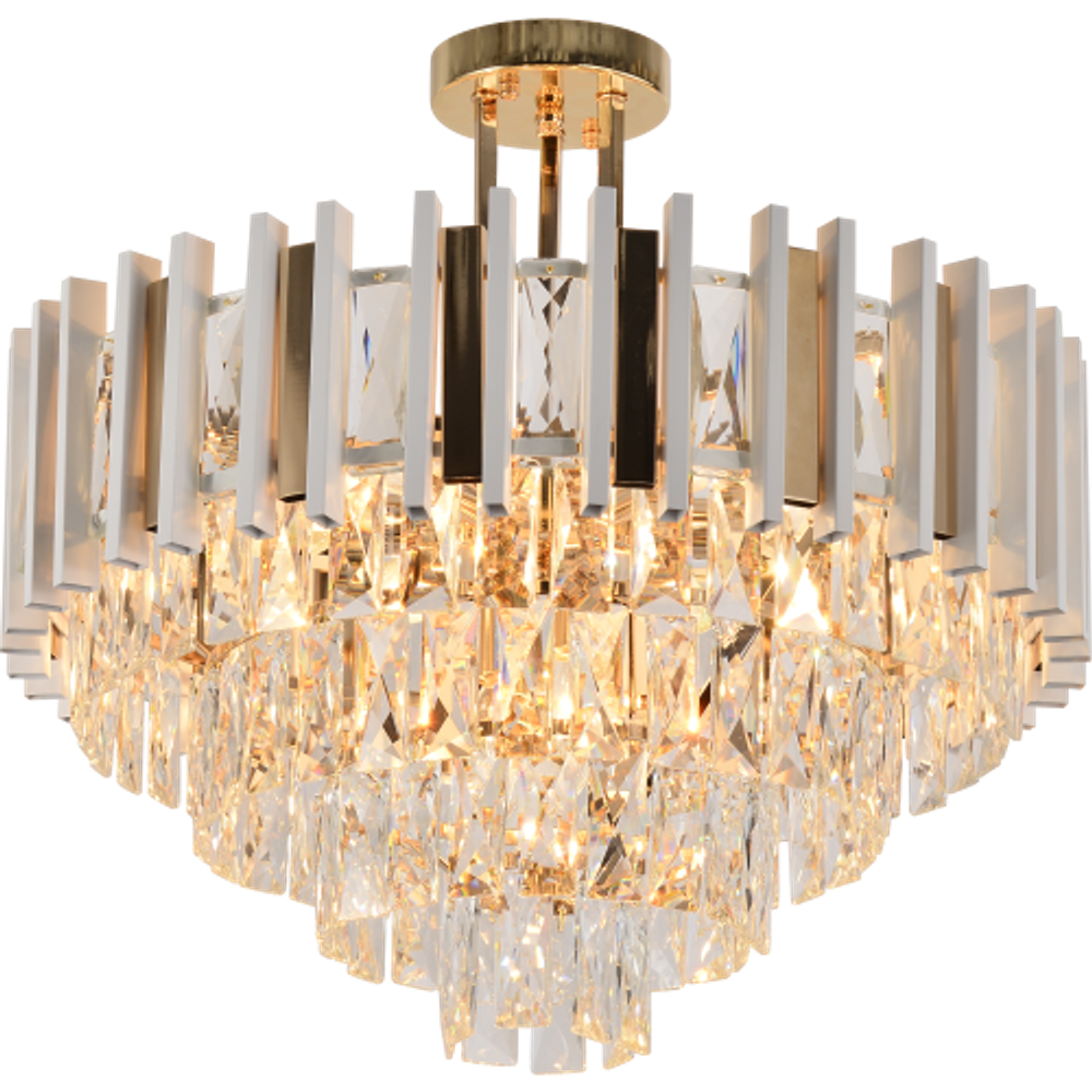 Люстра Rivoli Nicole 1041-308 8 х Е14 40 Вт хрусталь