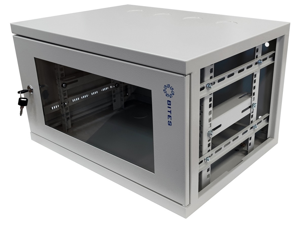 Шкаф настенный 19", 6U 5bites TC5405-06G