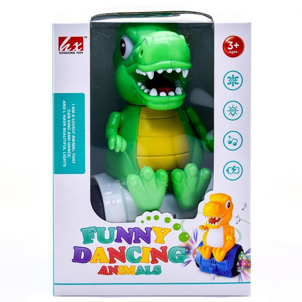 Игрушка на бат. Динозавр, коробка HX28798