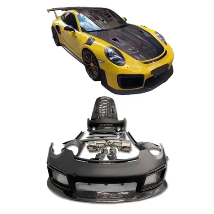 Карбоновый обвес переделка в стиле GT2 RS для PORSCHE 911 991.1 / 991.2 2011–2020