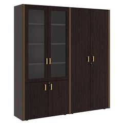 Композиция 1 Шкаф для бумаг с гардеробом 195x42x206
