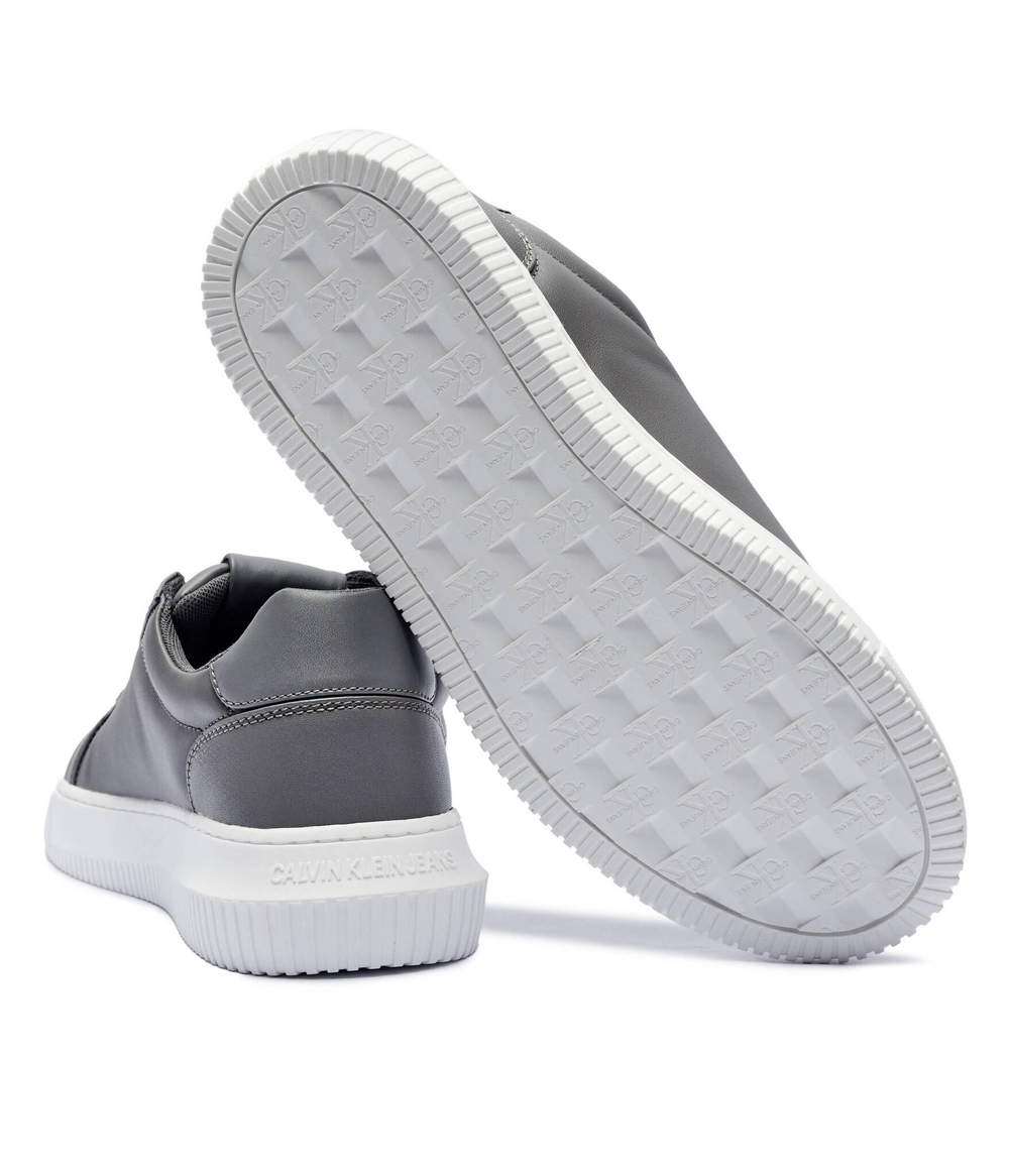 Кожаные кроссовки chunky CALVIN KLEIN JEANS - серый(YM0YM01124)