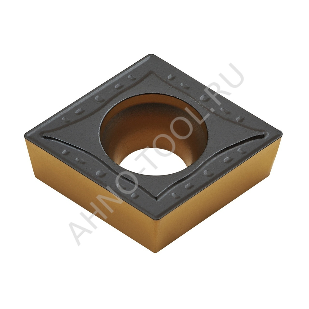 Пластина твердосплавная ISO CCMT120404-PMA ACP20E AHNO по стали, получистовая