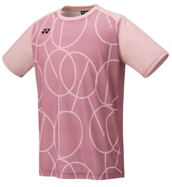 Мужская теннисная футболка Yonex Practice - pearl rose
