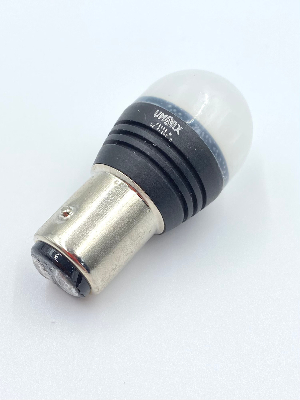 Лампа светодиодная Биполярная 1156 LED Большой цоколь 9 SMD 1 контакт 9/32V Аналог P21W Свет белый