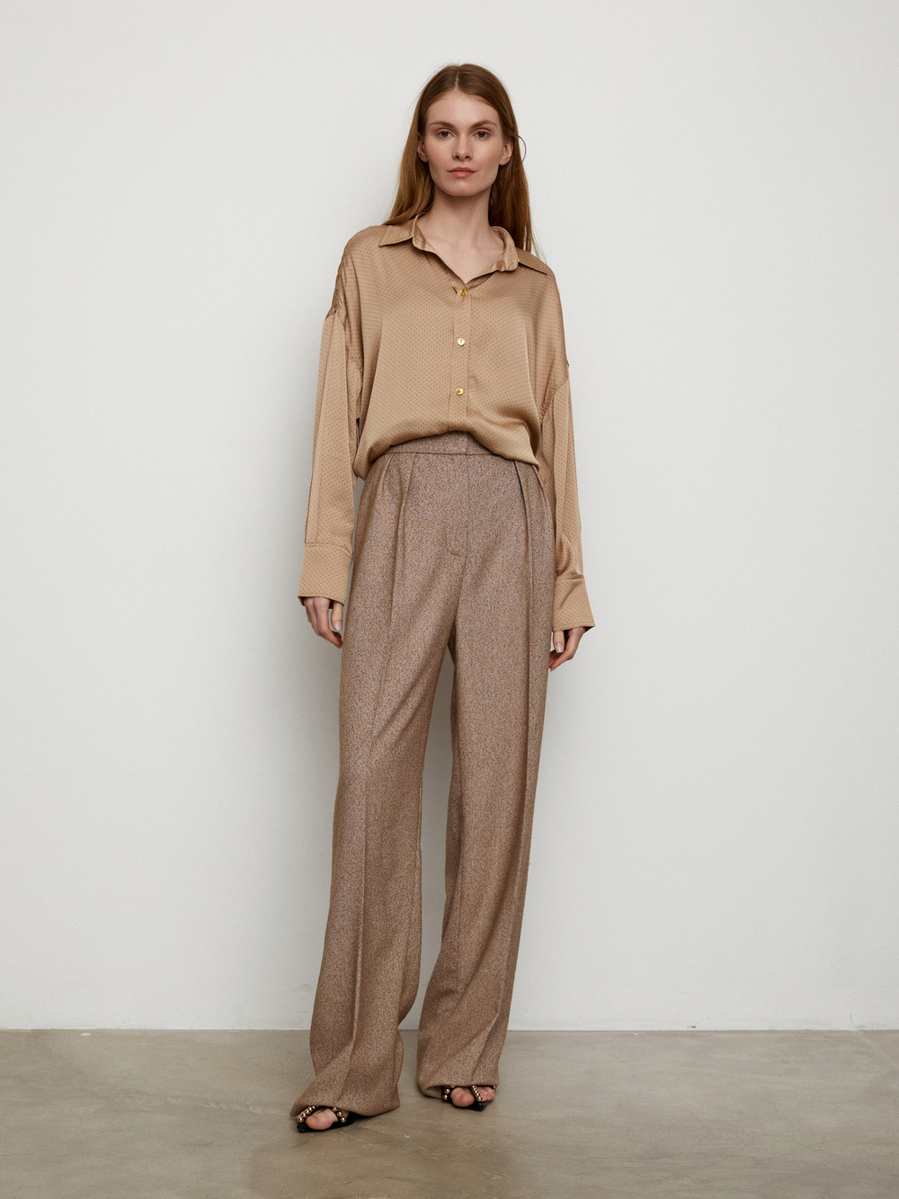 Рубашка Ease Beige