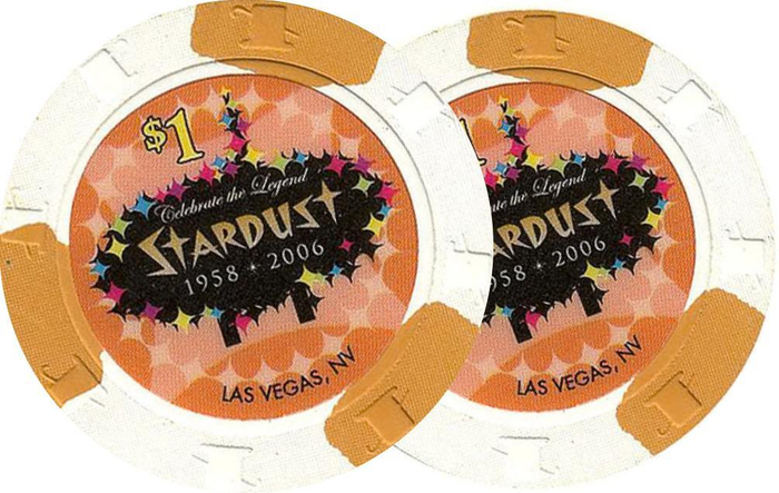 Stardust Casino $1 Closing Chip