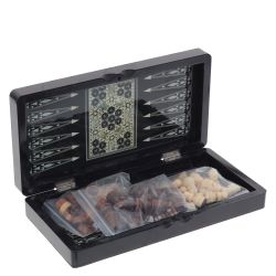 GAEM Игра настольная 3 в 1 (шахматы, шашки, нарды), L30 W15 H5 см