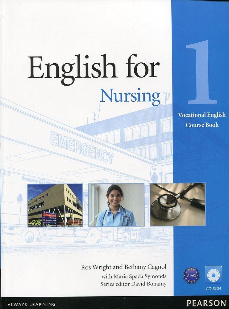 English for Nursing Level 1 Coursebook and CD-ROM Pack