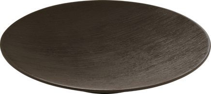 BRUSH BLACK - Тарелка &quot;coupe&quot; для пасты D=22 см H=3,2 см, керамика BRUSH BLACK артикул 7011322/060541, PLAYGROUND