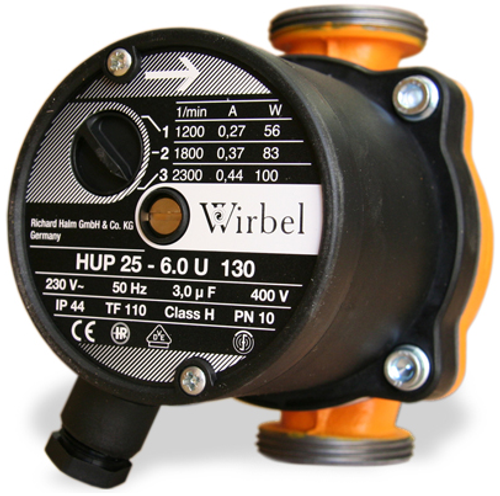 Насос циркуляционный WIRBEL HUP 25- 8.0 u 180 РАСПРОДАЖА!!!