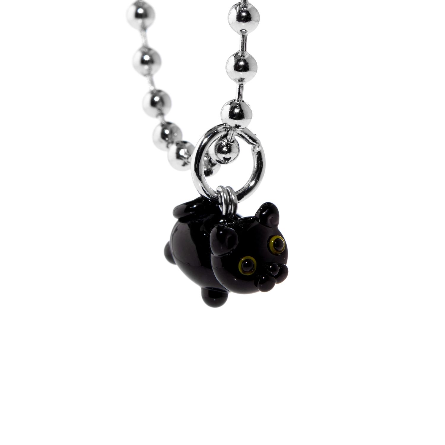Колье Favorite Fluffy Necklace - Black Cat