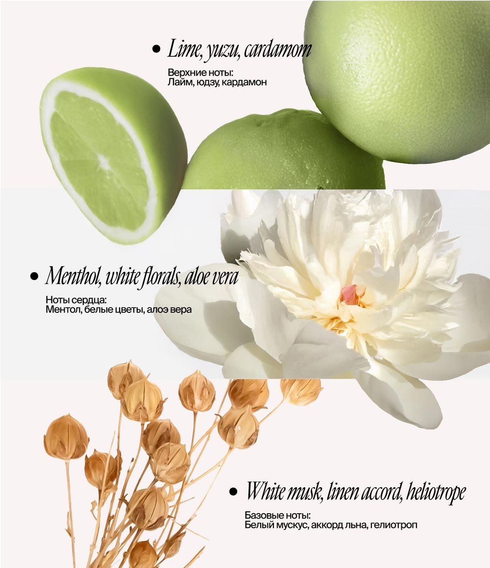 Гель для душа с кислотами и цинком 400 ml (Smorodina)