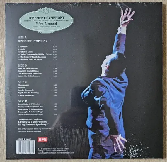 Marc Almond – Tenement Symphony (Coloured Blue) 2LP