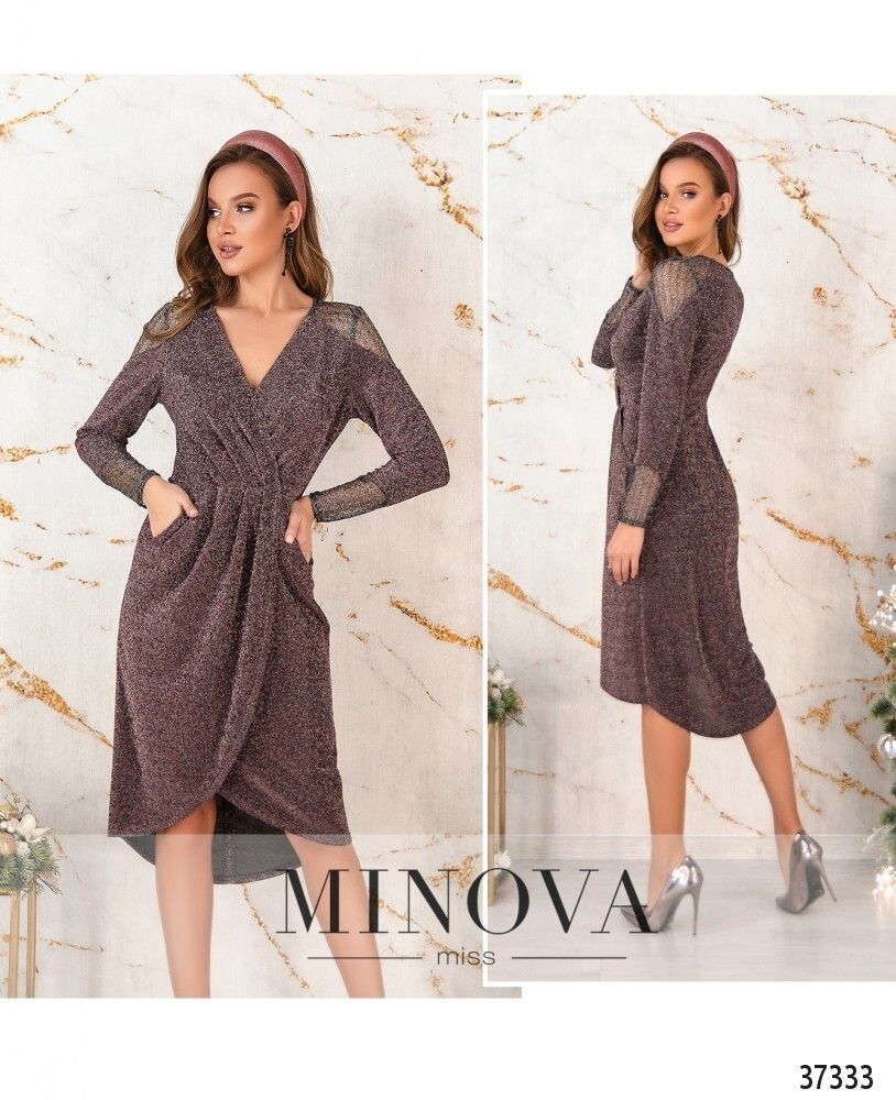 Платье 1154-пудра Minova