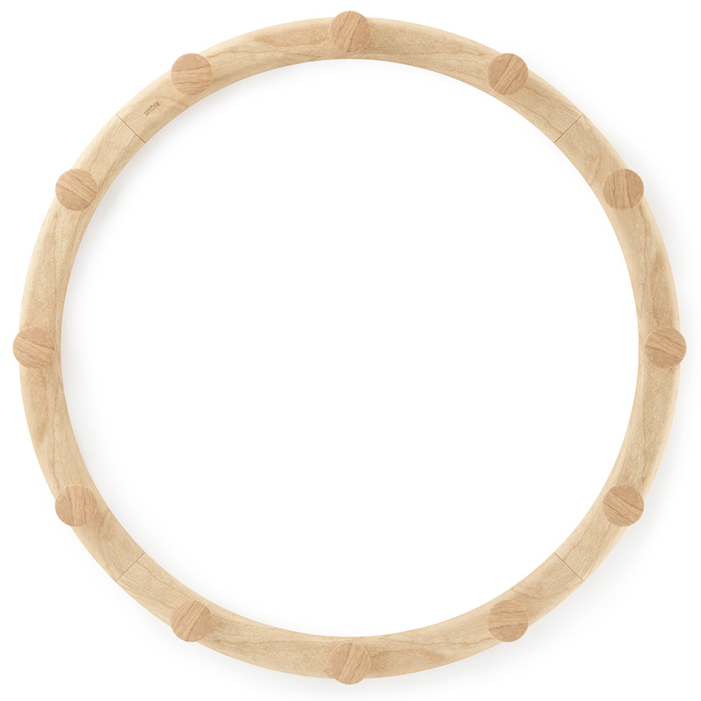 Вешалка настенная slinka, натуральное дерево