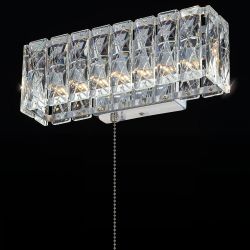 Citilux PALANT CL325312 LED Бра хрустальное с выключателем Хром