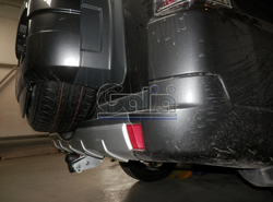 Фаркоп оцинкованный Galia M082C для Mitsubishi Pajero IV 2007-, Pajero III 2000-2007(паспорт и сертификат в комплекте)(без электрики)