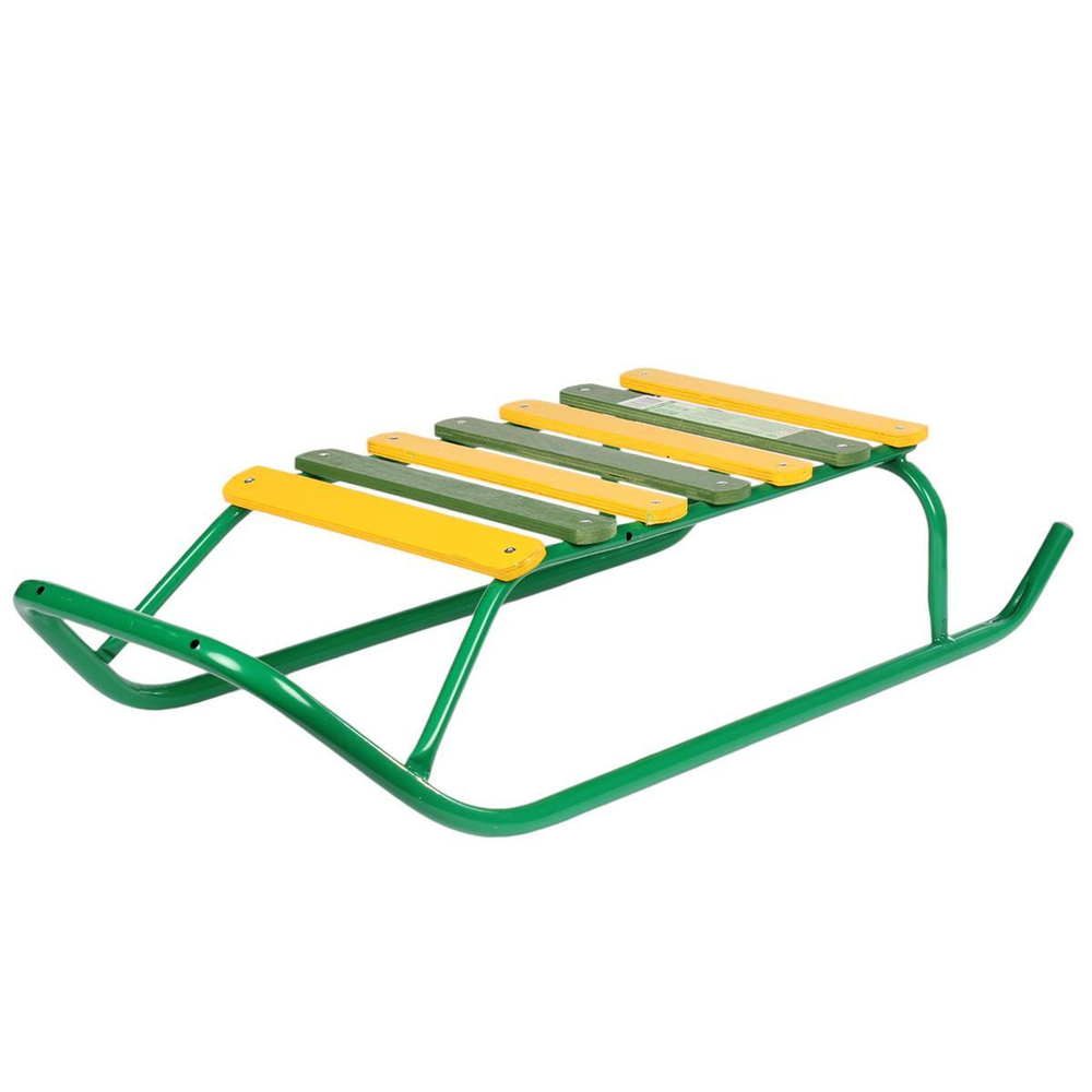 Санки "Ветерок №1" (без ручки), цвет зеленый