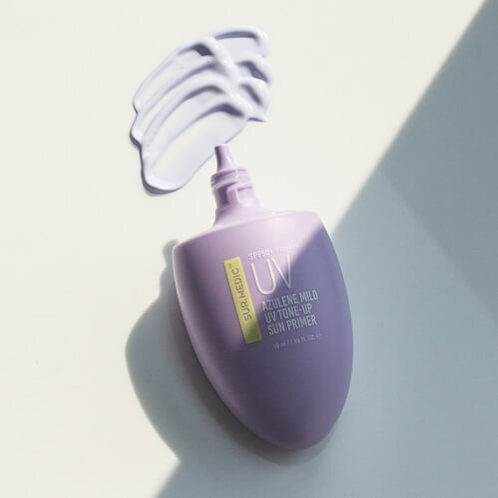 Sur.Medic+ Azulene Mild UV Tone-Up Sun Primer SPF50+ PA++++ легкий солнцезащитный праймер