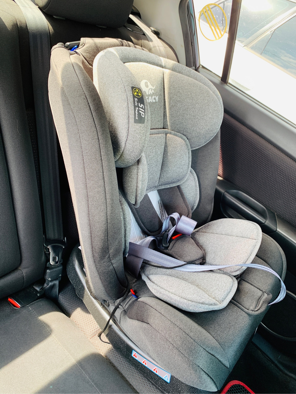 Автокресло ZY 02А (LEGACY)) (Серый)