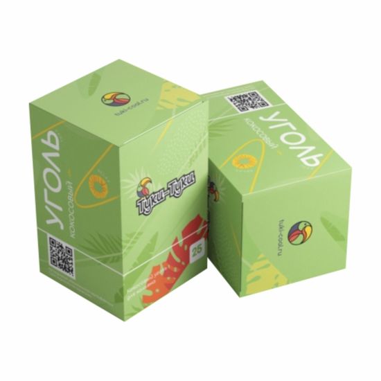 Уголь Туки-Туки 25мм (1 кг) // 10 уп. в кор.