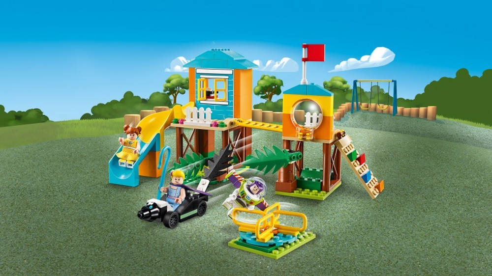 LEGO Toy Story: Приключения Базза и Бо Пип на детской площадке 10768 — Buzz and Bo Peep's Playground Adventure — Лего История игрушек Той стори