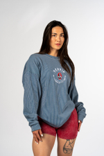 Свитшот Oversized Pullover SIGNATURE 797 Синий