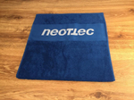 Neottec Towel Logo 50x100 cm blue
