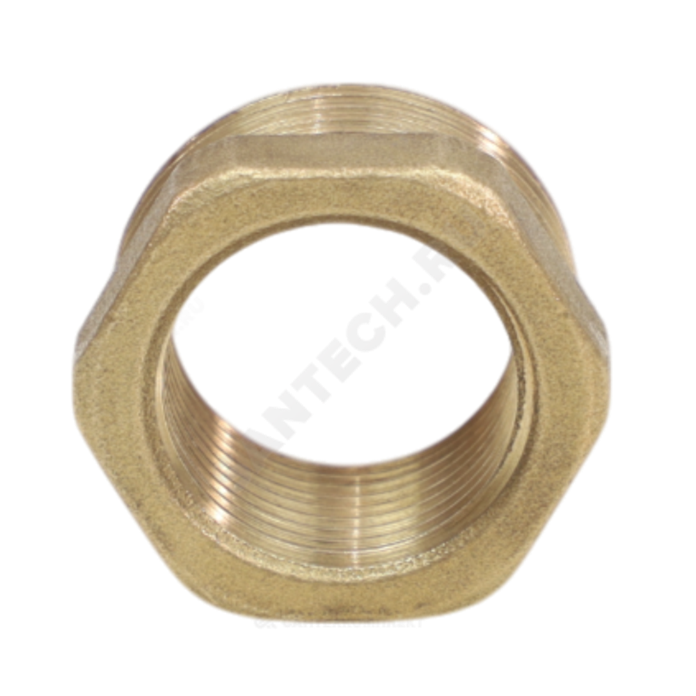 Футорка латунь Ду 15х10 (1/2"х3/8") НР/ВР VALFEX VF.581.L.012.038
