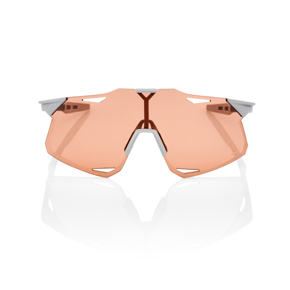 Спортивные очки 100% Hypercraft / Matte Stone Grey / HiPER Coral Lens OS