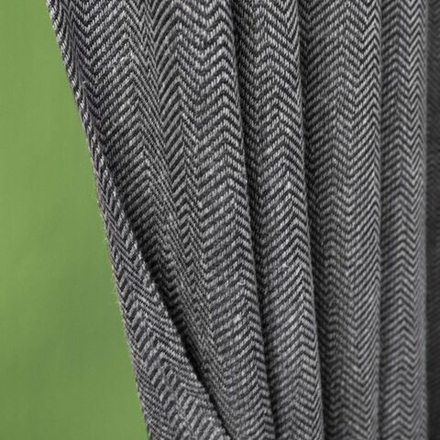 Шторы готовые БАДД (арт. BL01-278-06) - (140х270)х2 см. - черные