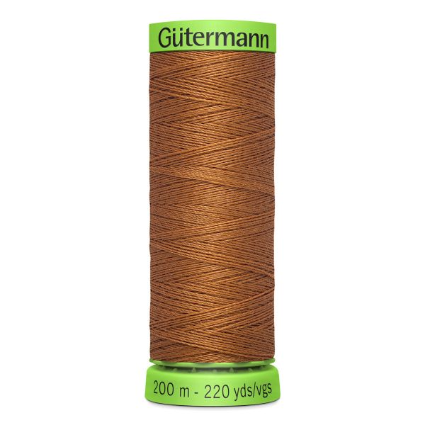 Нитки для тонких тканей Gutermann Extra Fine 150 (200 метров), 5 кат. | 448 шоколадная охра