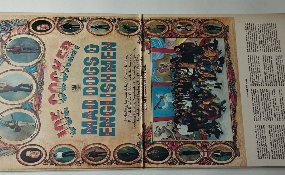 Винтажная виниловая пластинка LP Joe Cocker Mad Dogs and Englishmen (Japan 1976) (No Obi) Superstar