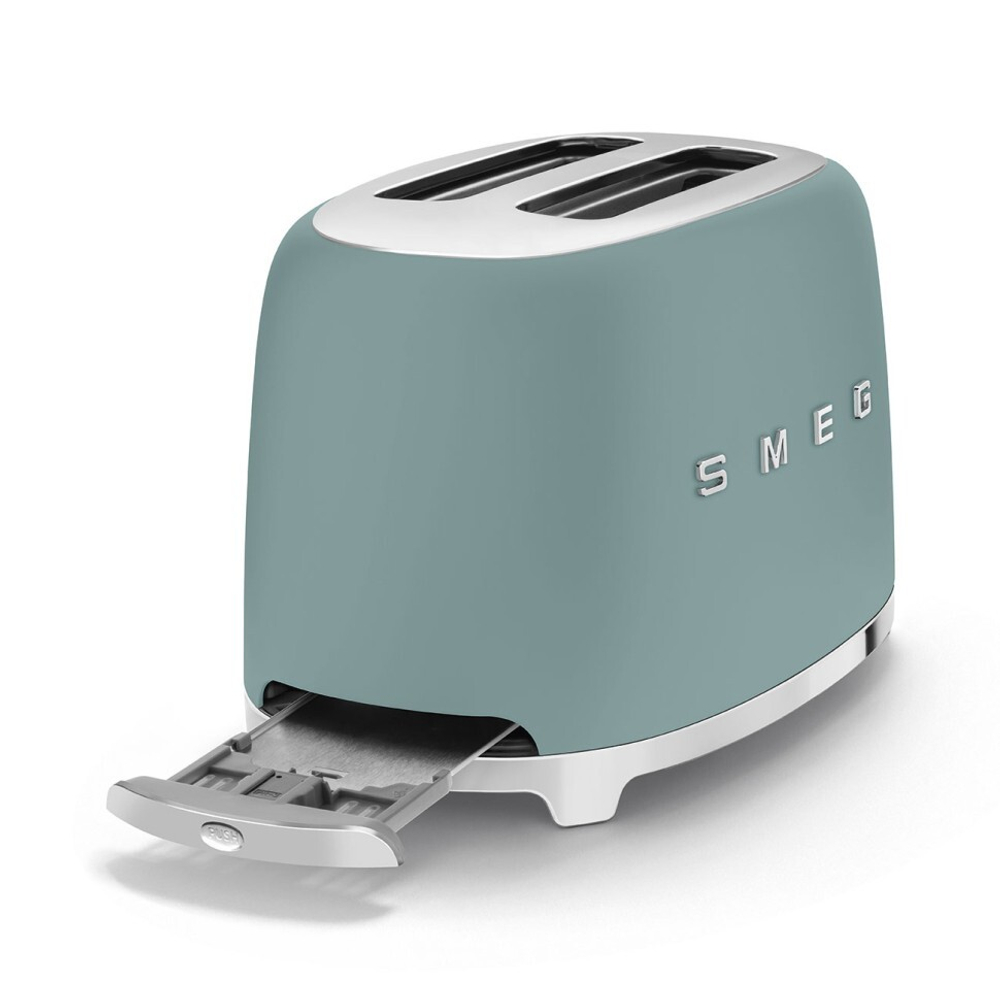 Тостер на 2 ломтика Smeg TSF01EGMEU