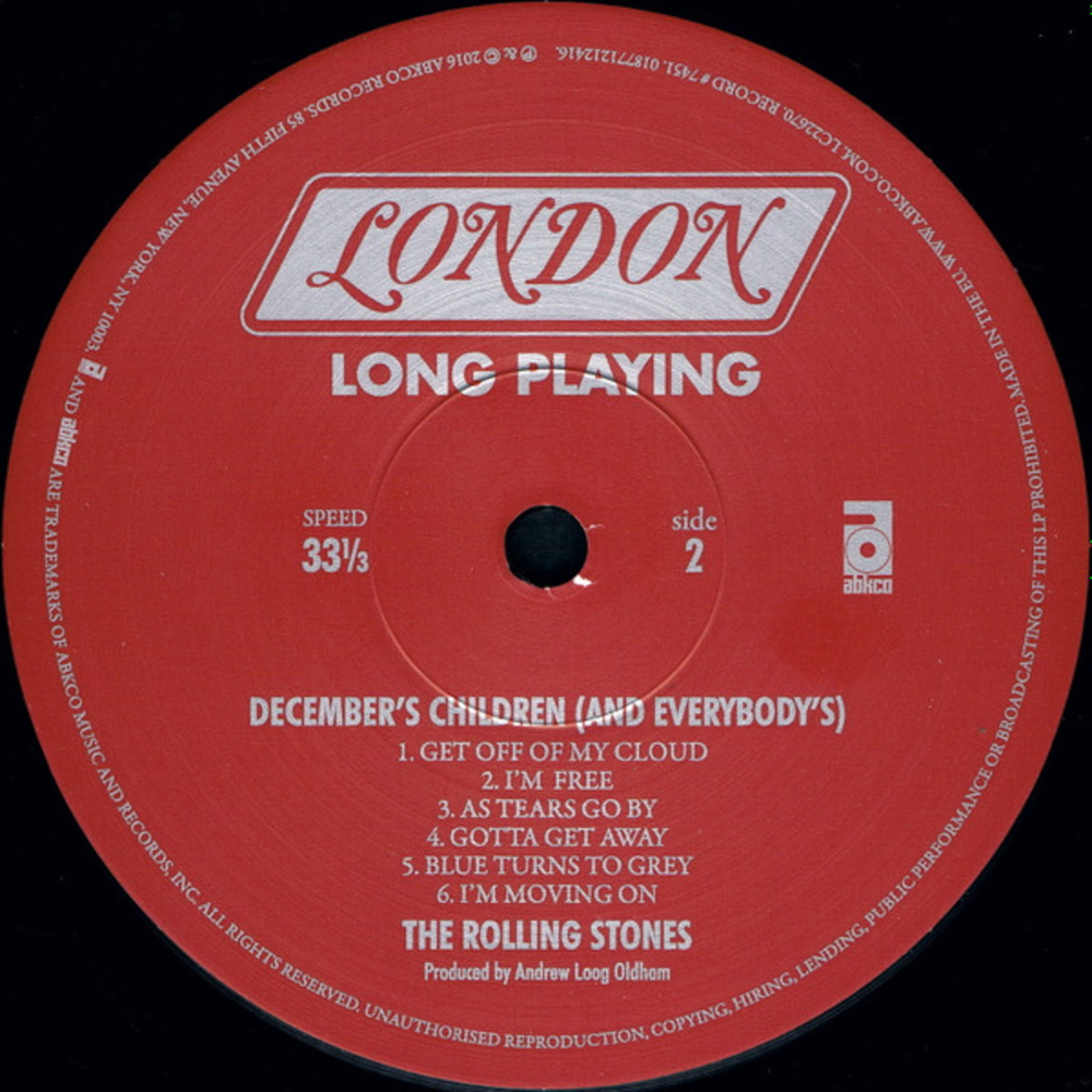 The Rolling Stones / December's Children (And Everybody's)(LP)