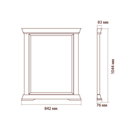 ЛОРЕНЦО Зеркало к комоду
