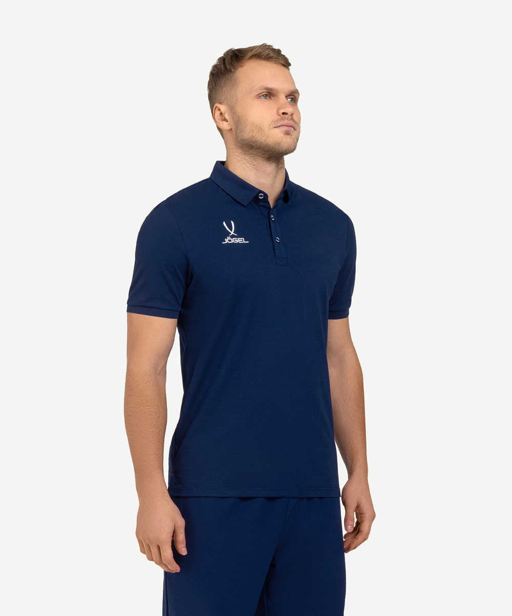 Поло Jögel NATIONAL PerFormDRY Classic Polo CZ, тёмно-синий