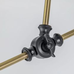 Citilux Планета CL105165 Люстра на штанге поворотная Бронза