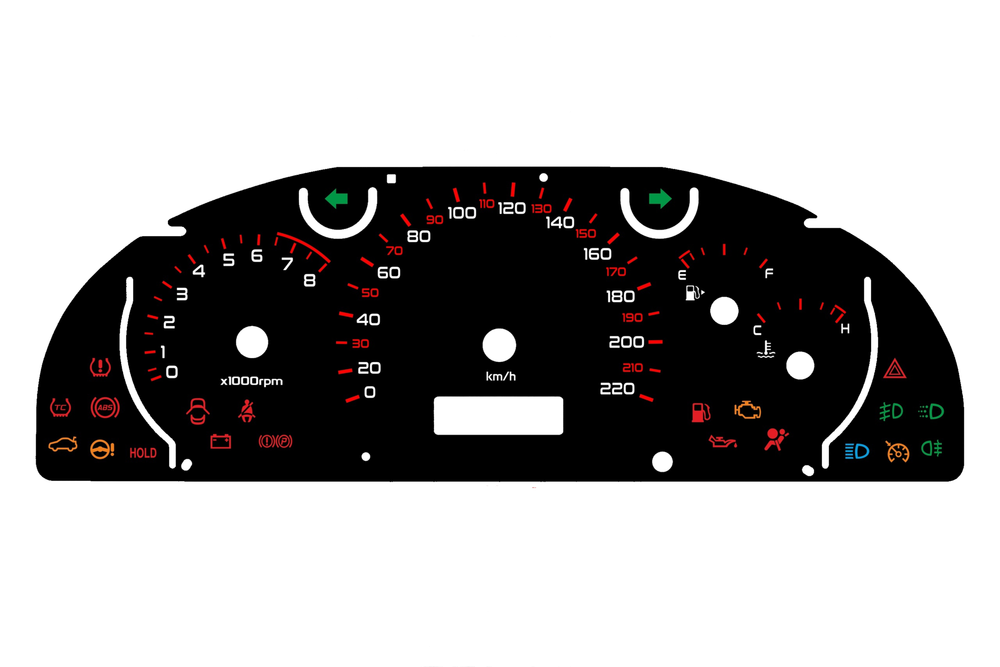 Шкала приборов Chevrolet Lacetti