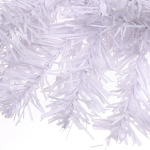 Венок хвойный «Снежинка» d-40 см (100 веток), ПВХ белый иней