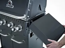 Газовый гриль Broil King Baron Shadow 490 IR, 6 горелок (с ИК-горелкой), вертел, чёрный