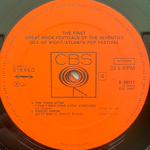 Сборник The First Great Rock Festivals Of The Seventies - Isle Of Wight / Atlanta Pop Festival 3LP (Голландия 1971г.)