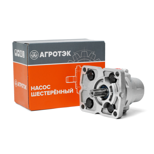 Насос шестерённый, правый, 6-и шлицевой вал (ан. НШ-10У-3 Пр, GP 2BM 10R-A101A)